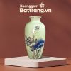 Lọ Hoa Sứ Trắng Họa Tiết Hoa Sen Vẽ Vàng Kim XG-LH27 - Ảnh đại diện