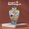 Lọ Hoa Vai Vuông Vẽ Tay Họa Tiết Ngũ Sắc Hoa Bát Tràng XG-LH36 - Ảnh đại diện