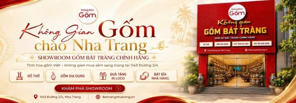 Gốm sứ Bát Tràng chính hãng